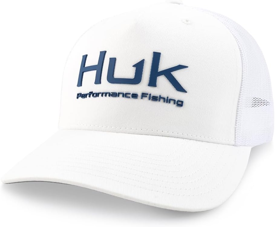 HUK Men's Trucker, Anti-Glare Snapback Fishing Hat