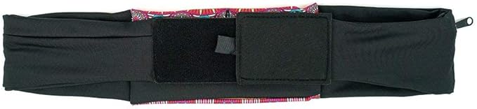 3 Pocket Adjustable Running Belt Waist Pack, Fanny Pack For Working Out With Sweat Resistant Backing, Holds All iPhone Models