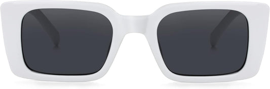 Onrtry Rectangle Sunglasses for Women Men Vintage Fashion Sun Glasses