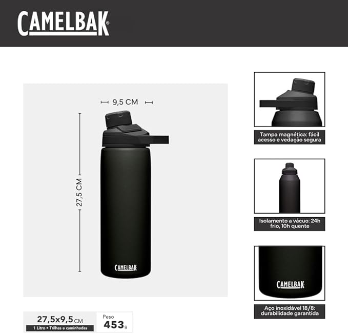CamelBak Chute Mag Vacuum Insulated Stainless Steel Water Bottle