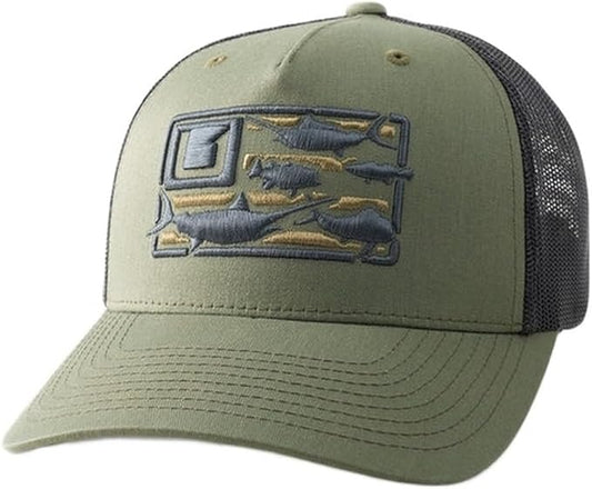 HUK Men's Trucker, Anti-Glare Snapback Fishing Hat