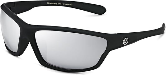 Nitrogen Polarized Wrap Around Sport Sunglasses for Men Women UV400 Driving Fishing Running Sun Glasses