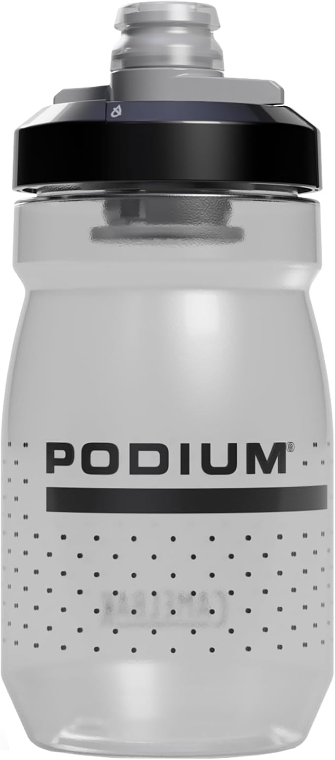CamelBak Podium Bike Squeeze Water Bottle Carbon, 15oz