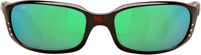 Costa Del Mar Sunglasses for Men - Brine Mens Polarized Sunglasses - Fishing, Boating & Beach UV Protection - Size 59-580G