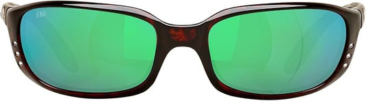 Costa Del Mar Sunglasses for Men - Brine Mens Polarized Sunglasses - Fishing, Boating & Beach UV Protection - Size 59-580G