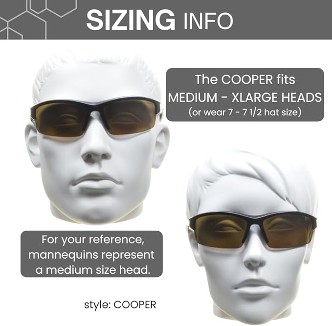 proSPORT Polarized Bifocal Reading Sunglasses Men Women Smoke Brown Lens Tinted Bi-Focal Reader