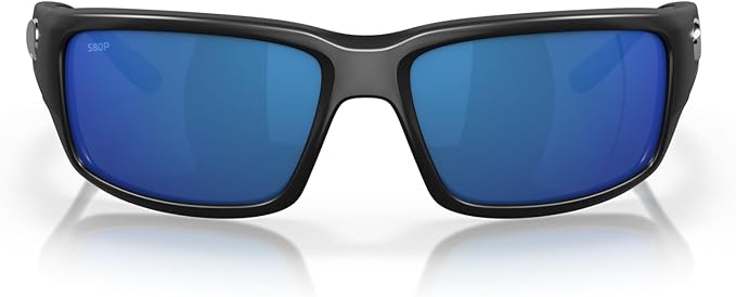 Costa Del Mar Men's Fantail Polarized Rectangular Sunglasses