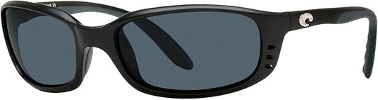 Costa Del Mar Sunglasses for Men - Brine Mens Polarized Sunglasses - Fishing, Boating & Beach UV Protection - Size 59-580P