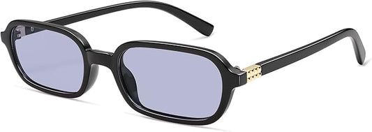 Retro Rectangular Sunglasses for Women Vintage Fashion Trendy Funny Small 90s Square Sunnies 2025 AP3698