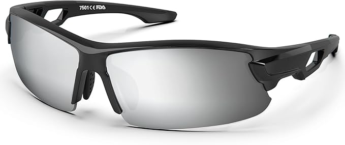 BEACOOL Polarized Sports Sunglasses for Men Women Youth Baseball Cycling Running Driving Fishing Golf Motorcycle TAC Glasses