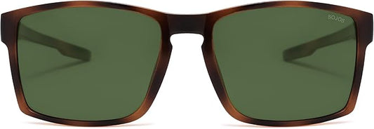 SOJOS Polarized Sunglasses for Driving, Outdoor Sports - Square UV Protection Shades Men Women