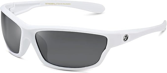 Nitrogen Polarized Wrap Around Sport Sunglasses for Men Women UV400 Driving Fishing Running Sun Glasses