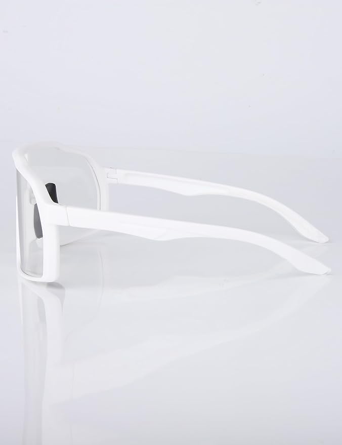 Sports Polarized Sunglasses for Men Women Outdoor Sunglasses UV400 Protection Lens with Nose Pads