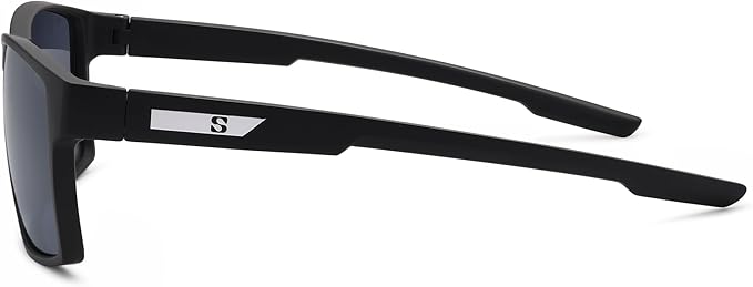 SOJOS Polarized Sunglasses for Driving, Outdoor Sports - Square UV Protection Shades Men Women