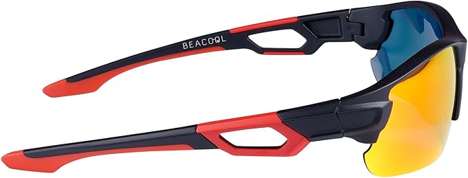 BEACOOL Polarized Sports Sunglasses for Men Women Youth Baseball Cycling Running Driving Fishing Golf Motorcycle TAC Glasses