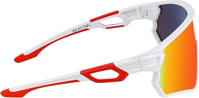 BEACOOL Polarized Sports Sunglasses for Men Women Youth Baseball Cycling Running Driving Fishing Golf Motorcycle TAC Glasses