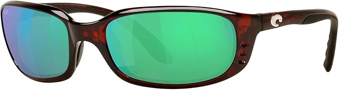 Costa Del Mar Sunglasses for Men - Brine Mens Polarized Sunglasses - Fishing, Boating & Beach UV Protection - Size 59-580G