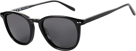 ZENOTTIC Round Polarized Sunglasses Women: UV400 Protection Classic Retro Circle Shades for Driving Fishing Golf Fashion