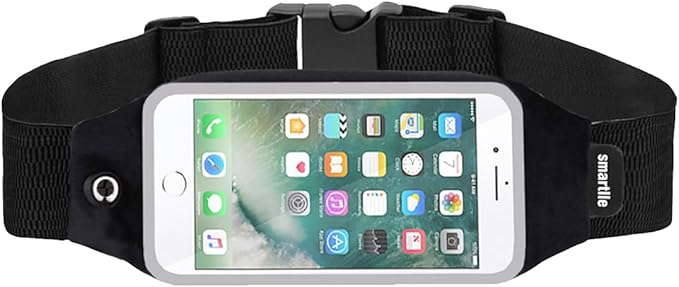 Fanny Pack Running Belt Waist Phone Holder/Bag Women & Men for iPhone 15 14 13 12 11 pro Max/Xs Max/XR/X/8/7/6s Plus, 6/SE, for Galaxy S/A/Note, Gym Workout Fitness Gear