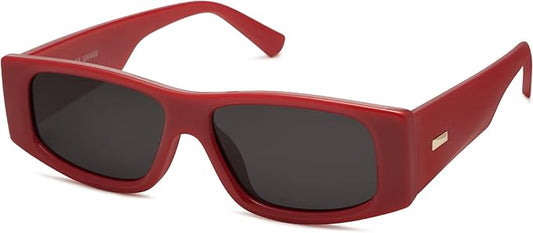 SOJOS Trendy Y2K Rectangle Polarized Sunglasses for Women Men Fashion Designer Rave Sunglasses SJ2228