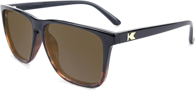 Knockaround Fast Lanes and Fast Lanes Sport Polarized Lightweight Sunglasses for Men & Women - UV400 Protection - Running