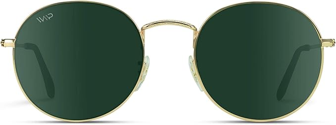 WearMe Pro - Reflective Lens Round Trendy Sunglasses