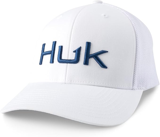 HUK Men's Trucker, Anti-Glare Snapback Fishing Hat