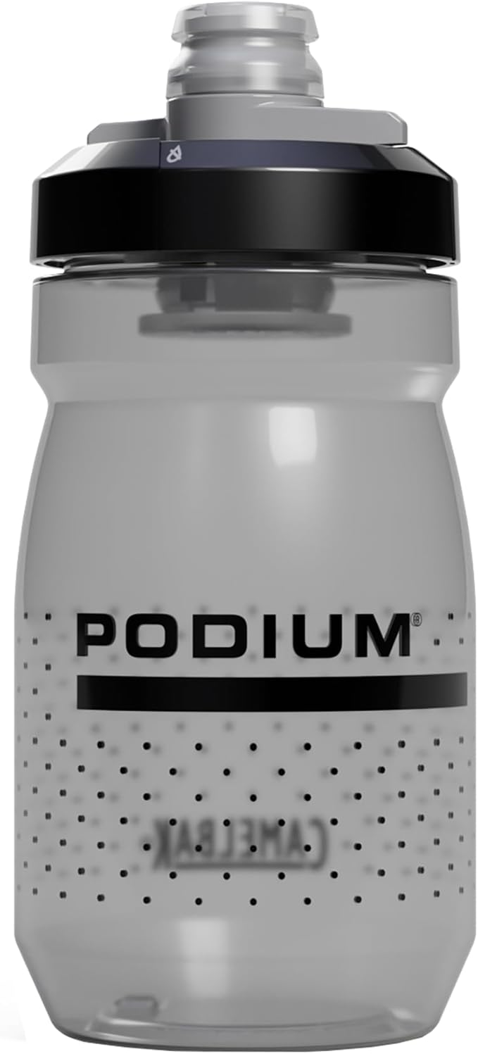 CamelBak Podium Bike Squeeze Water Bottle Smoke, 15oz