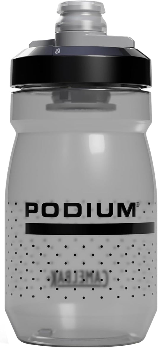 CamelBak Podium Bike Squeeze Water Bottle Smoke, 15oz