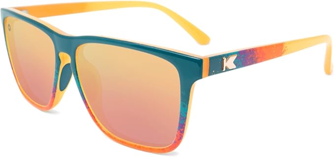 Knockaround Fast Lanes and Fast Lanes Sport Polarized Lightweight Sunglasses for Men & Women - UV400 Protection - Running