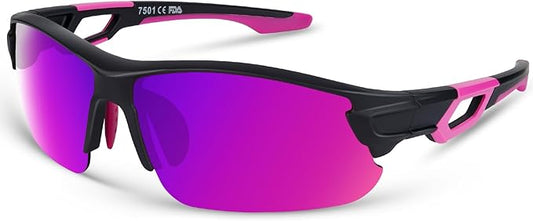 BEACOOL Polarized Sports Sunglasses for Men Women Youth Baseball Cycling Running Driving Fishing Golf Motorcycle TAC Glasses