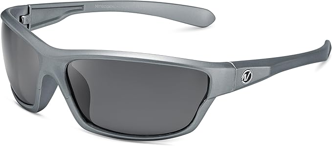 Nitrogen Polarized Wrap Around Sport Sunglasses for Men Women UV400 Driving Fishing Running Sun Glasses