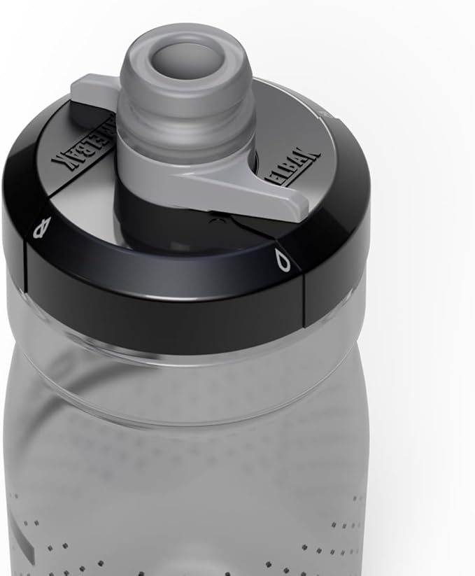 CamelBak Podium Bike Squeeze Water Bottle Smoke, 15oz