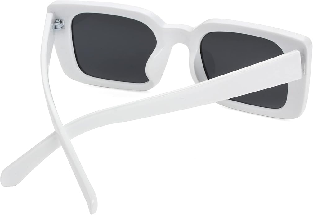 Onrtry Rectangle Sunglasses for Women Men Vintage Fashion Sun Glasses