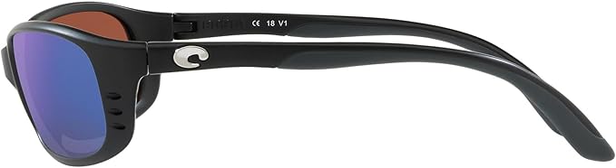 Costa Del Mar Sunglasses for Men - Brine Mens Polarized Sunglasses - Fishing, Boating & Beach UV Protection - Size 59-580G