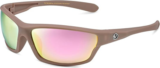 Nitrogen Polarized Wrap Around Sport Sunglasses for Men Women UV400 Driving Fishing Running Sun Glasses