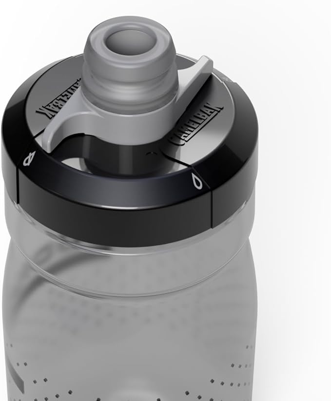 CamelBak Podium Bike Squeeze Water Bottle Smoke, 15oz