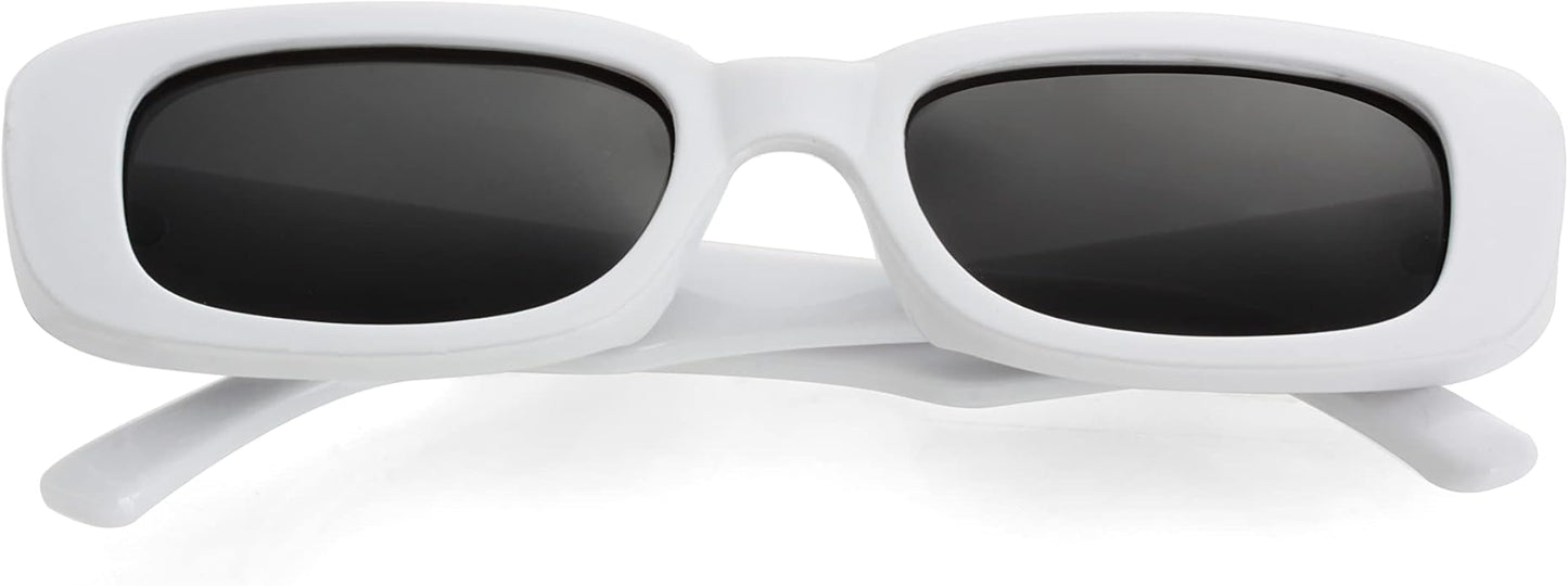 Kursan Small Rectangle Sunglasses for Women Men Square Frame Sun Glasses – 100% UV400 Protection