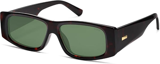 SOJOS Trendy Y2K Rectangle Polarized Sunglasses for Women Men Fashion Designer Rave Sunglasses SJ2228