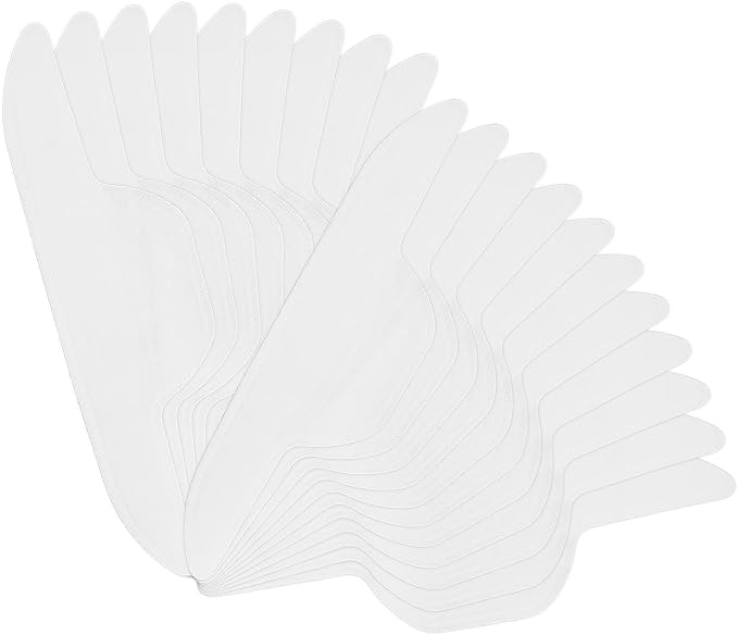 20 Pcs Hat Sweat Liner Disposable Absorbent Liners for Men and Women Caps, Soft Breathabl Protection Strips, Sweat Band for Hats and Baseball Cap Liners, Keep Your Hats Fresh and Comfortable