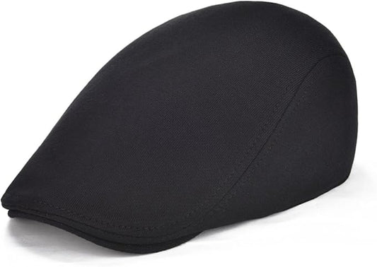 VOBOOM Men's Cotton Flat Ivy Gatsby Newsboy Driving Hat Cap