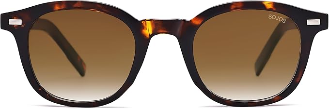SOJOS Retro Square Sunglasses for Women Men Vintage Shades UV Protection Sunnies SJ2316