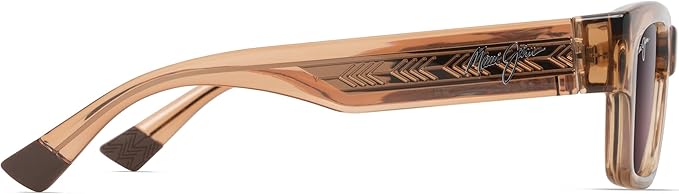 Maui Jim Polarized Men's and Women's Kenui Rectangular Sunglasses