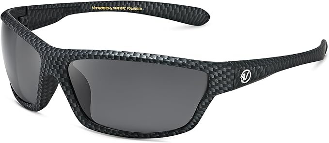 Nitrogen Polarized Wrap Around Sport Sunglasses for Men Women UV400 Driving Fishing Running Sun Glasses