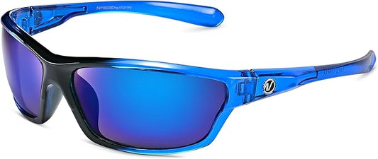 Nitrogen Polarized Wrap Around Sport Sunglasses for Men Women UV400 Driving Fishing Running Sun Glasses