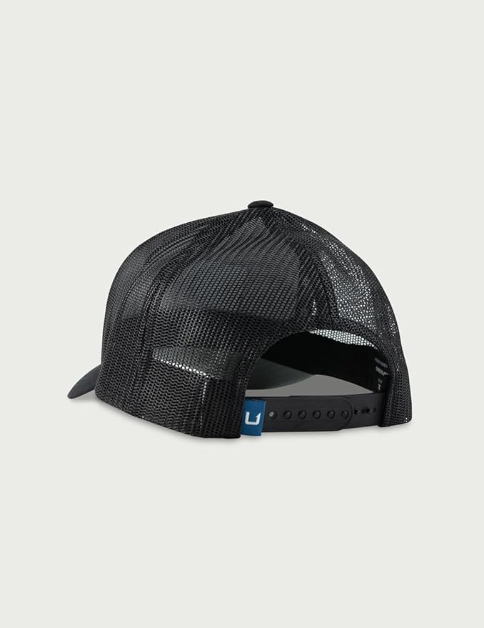 HUK Men's Trucker, Anti-Glare Snapback Fishing Hat