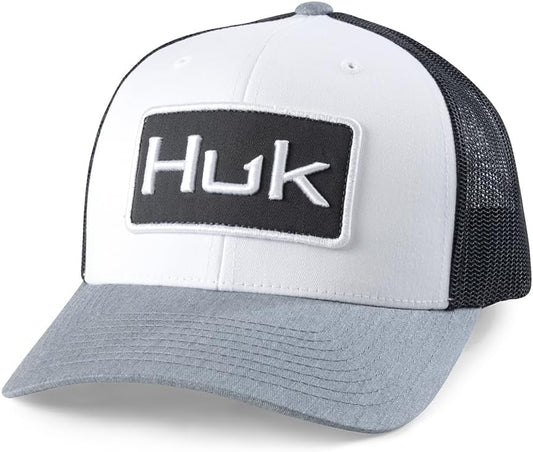 HUK Men's Trucker, Anti-Glare Snapback Fishing Hat