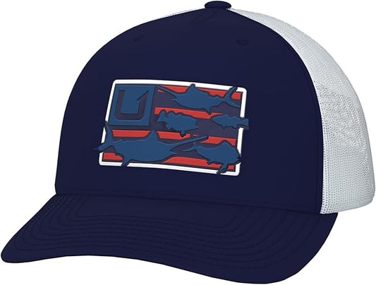 HUK Men's Trucker, Anti-Glare Snapback Fishing Hat