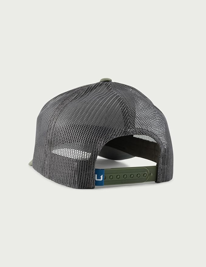 HUK Men's Trucker, Anti-Glare Snapback Fishing Hat