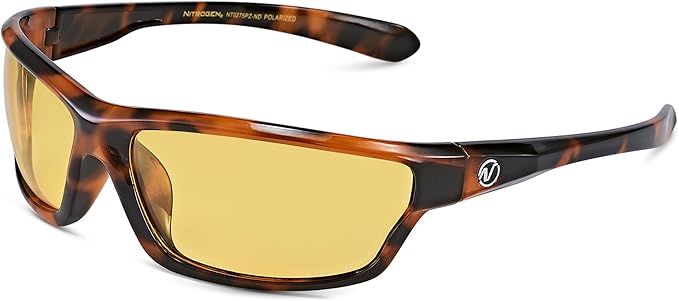 Nitrogen Polarized Wrap Around Sport Sunglasses for Men Women UV400 Driving Fishing Running Sun Glasses